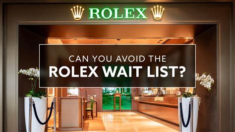 rolex waiting list australia|rolex wait times 2024 uk.